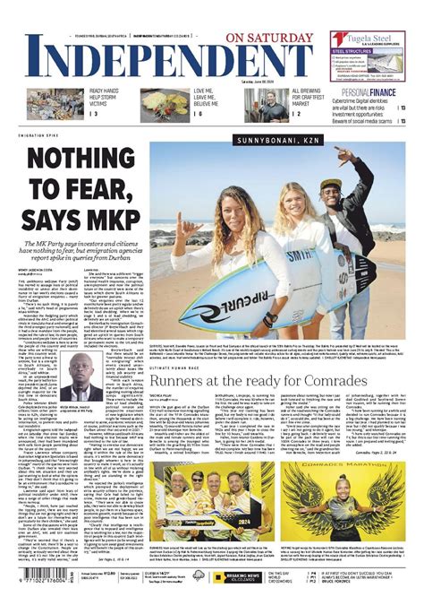 Independent on Saturday .